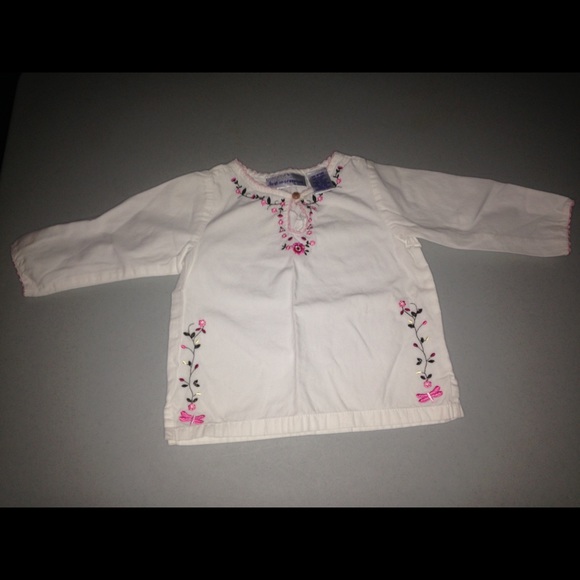 Long sleeved Floral Blouse - Picture 1 of 3